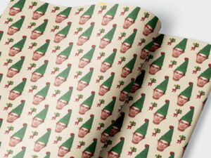 The Office Elf Dwight Wrapping Paper | Million Dollar Gift Ideas