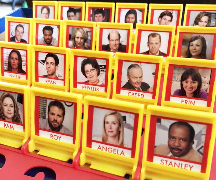 The Office Guess Who Board Game 1