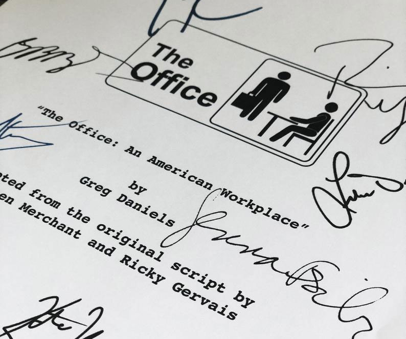 The Office Signed Script 1