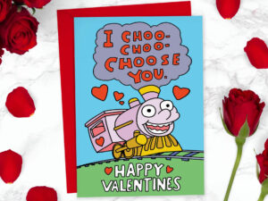 The Simpsons I Choose You V-Day Card | Million Dollar Gift Ideas