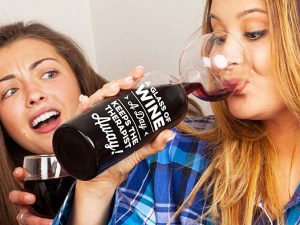 The Ultimate Wine Bottle Glass | Million Dollar Gift Ideas