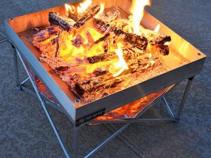 The Ultra Portable Pop Up Fire Pit 1