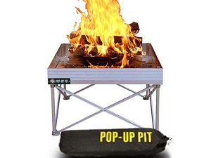 The Ultra Portable Pop-Up Fire Pit | Million Dollar Gift Ideas