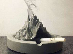 The Volcano Ashtray | Million Dollar Gift Ideas