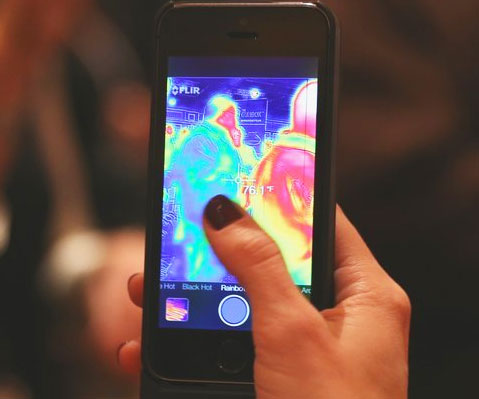Thermal Camera iPhone Case