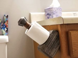 Thors Hammer Toilet Paper Holder 1