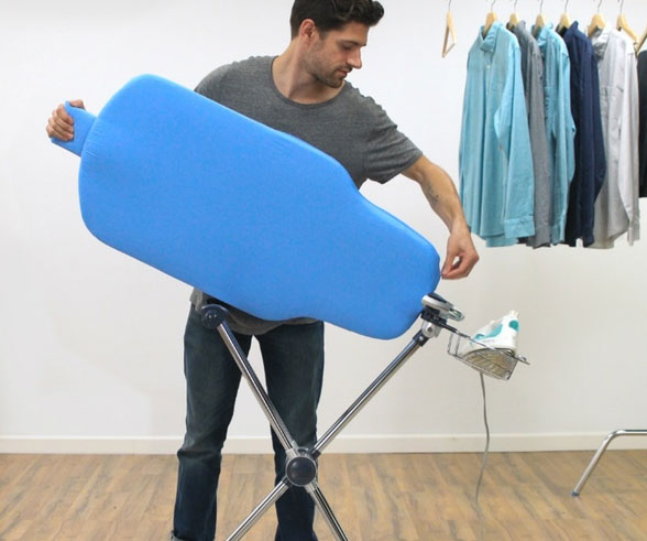 Time Saving Flippable Ironing Board