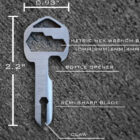 Titanium Multi Tool Key 1