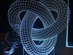 Torus Knot 3D Illusion Light | Million Dollar Gift Ideas