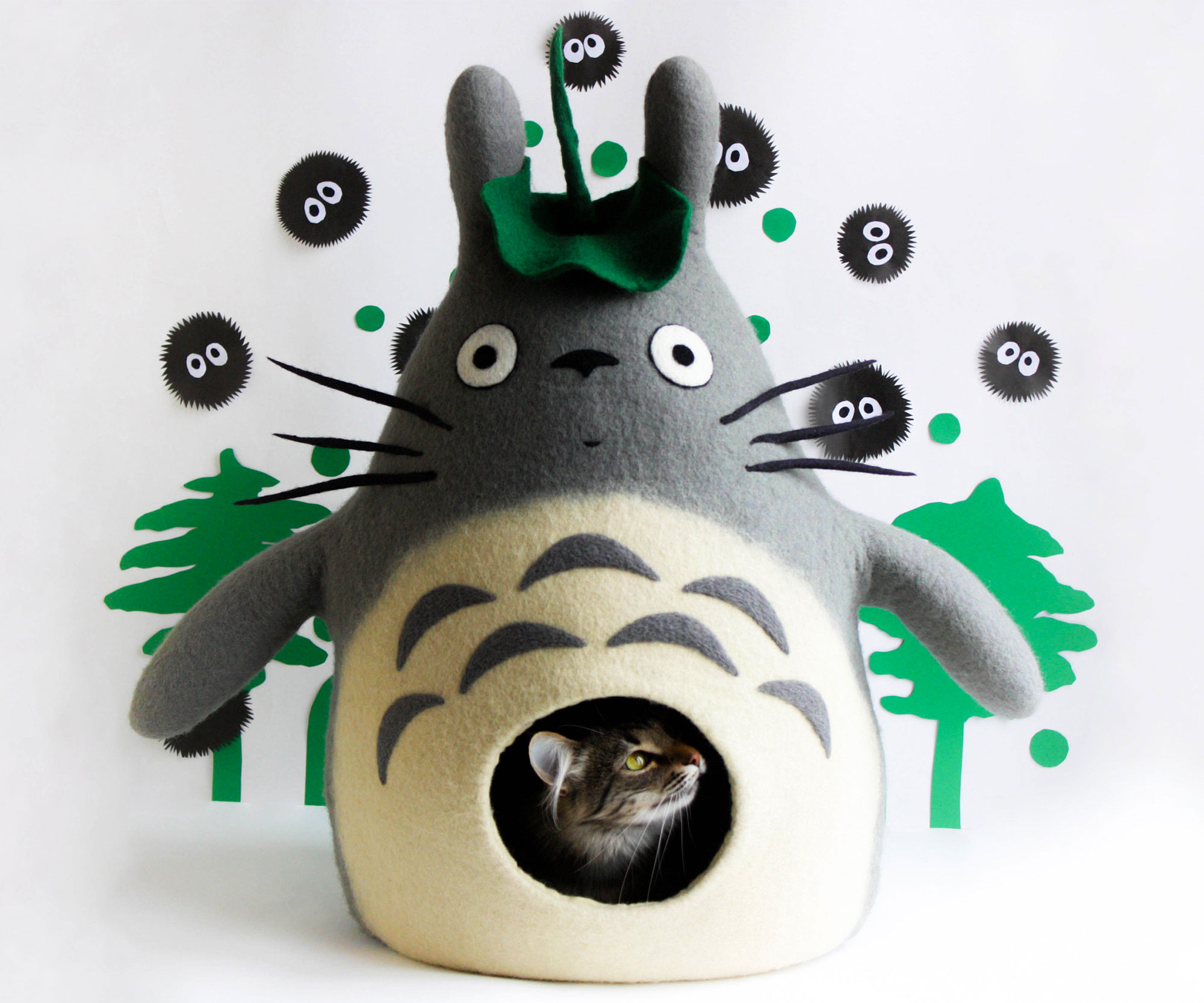 Totoro Felt Pet Bed