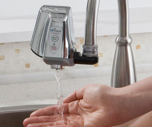 Touch Free Water Faucet Adapter