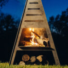 Tower Fire Pit & Grill