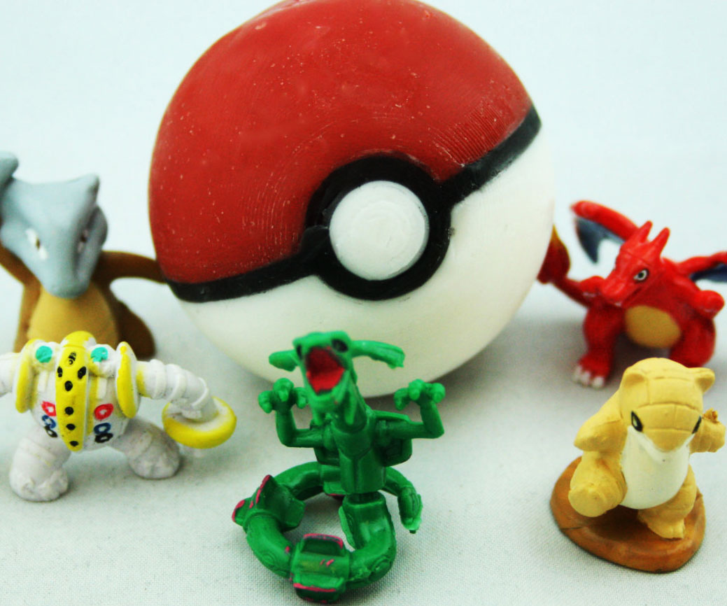 Toy Filled Pokeball Soap 1