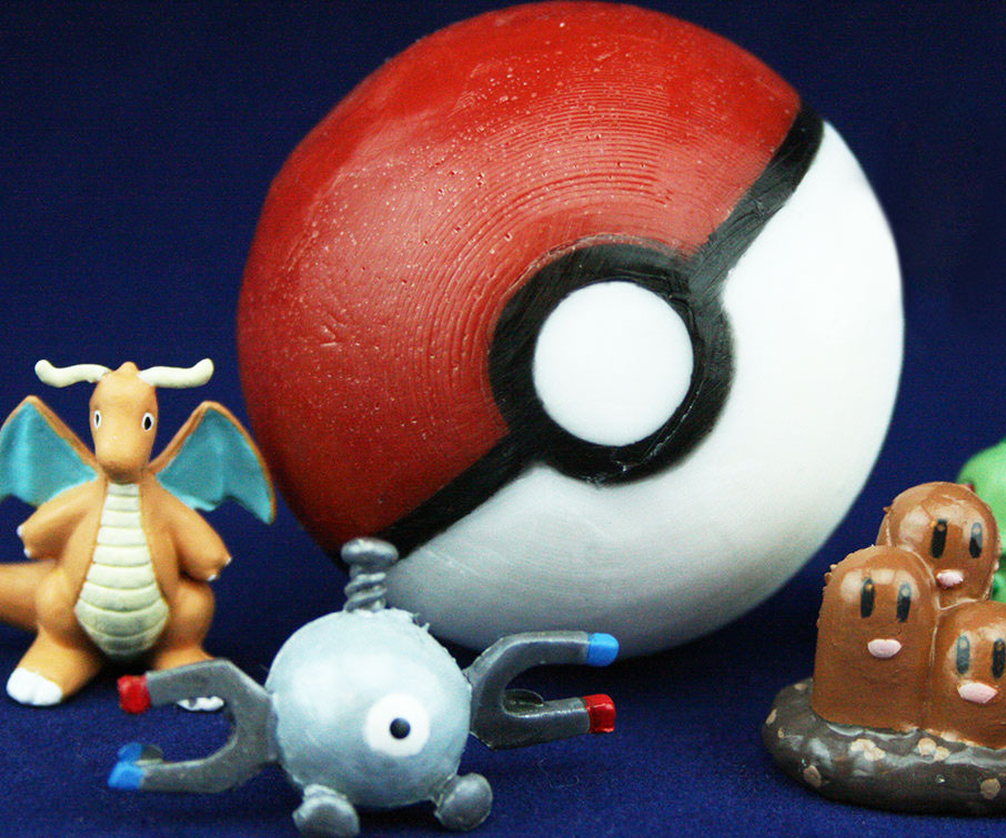 Toy Filled Pokeball Soap