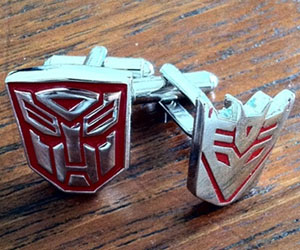 Transformers Autobot Cufflinks