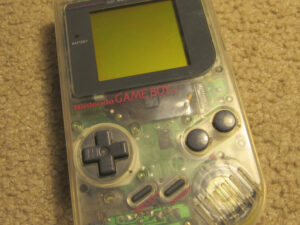 Transparent Nintendo Game Boy 1