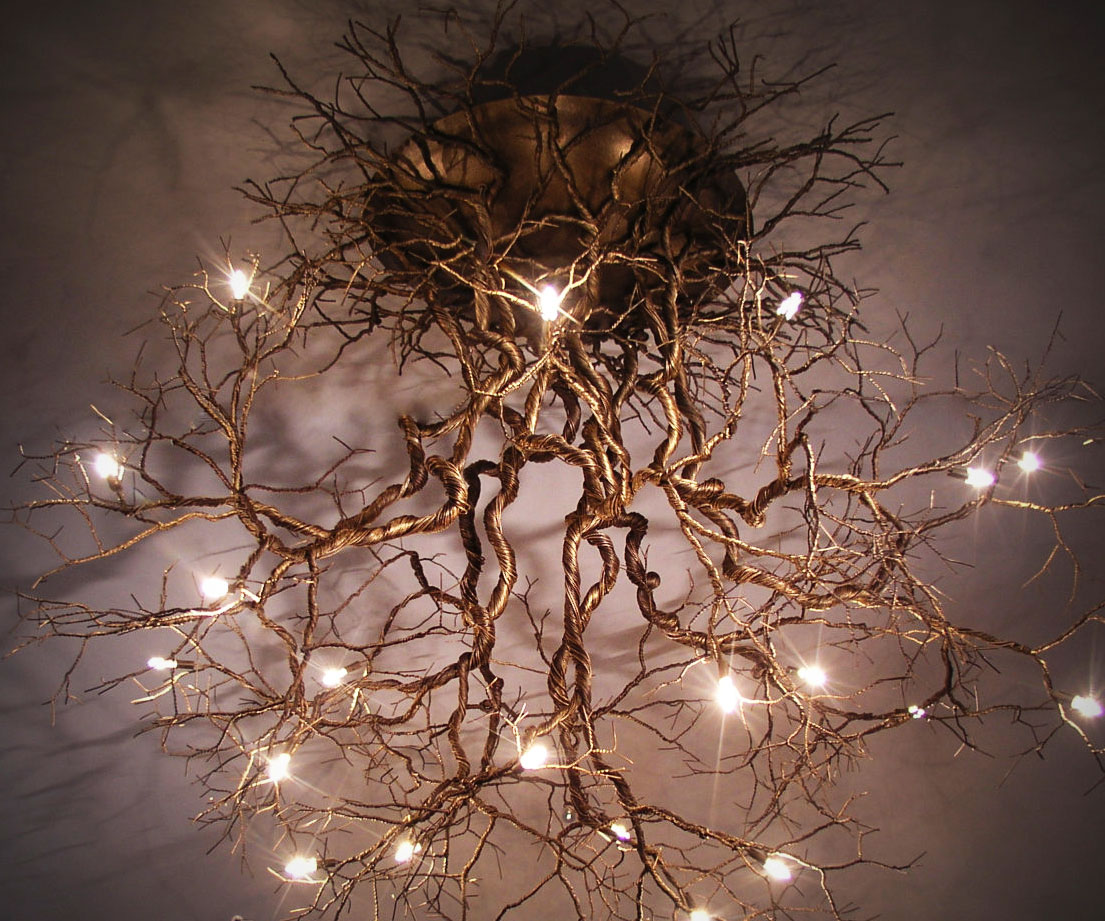 Tree Roots Ceiling Lamp