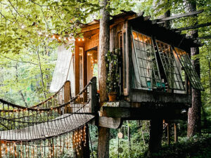 Treehouse Cabin Rental | Million Dollar Gift Ideas