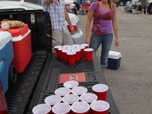 Truck Bed Beer Pong Table 1