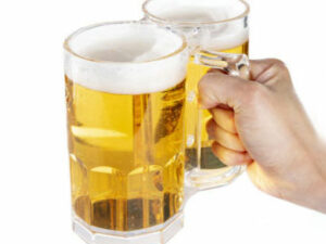 Two-Fisted Double Beer Mug | Million Dollar Gift Ideas