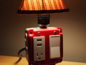 USB Charger Outlet Lamp | Million Dollar Gift Ideas