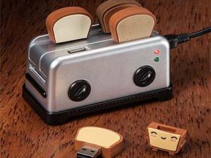 USB Toast Thumbdrives | Million Dollar Gift Ideas