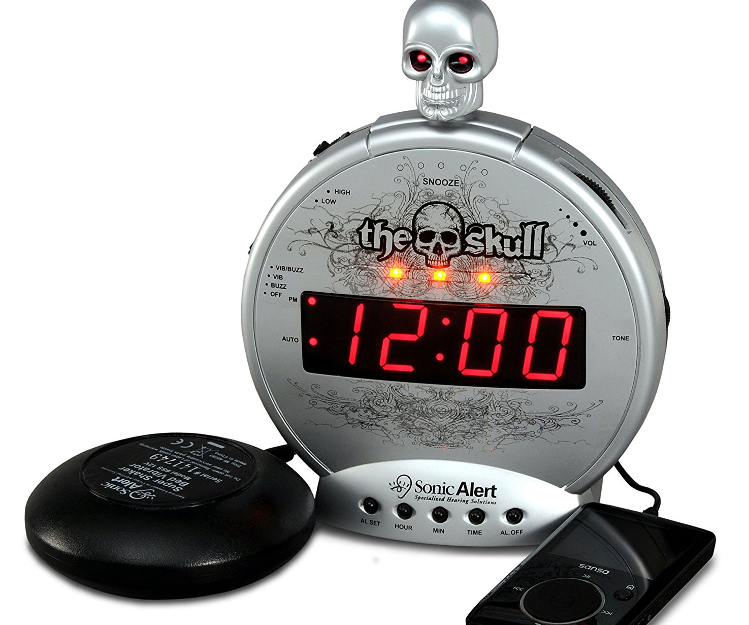 Ultra Loud Alarm Clock And Bed Shaker
