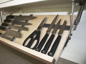 Under Cabinet Magnetic Knife Rack 1