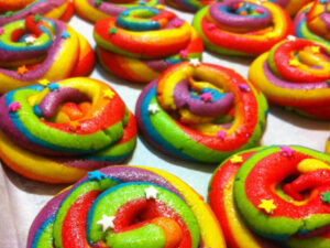 Unicorn Rainbow Poop Cookies | Million Dollar Gift Ideas