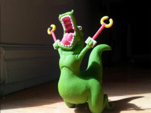 Unstoppable T Rex Figurine 1
