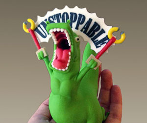 Unstoppable T-Rex Figurine