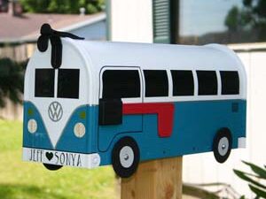 VW Bus Mailbox | Million Dollar Gift Ideas