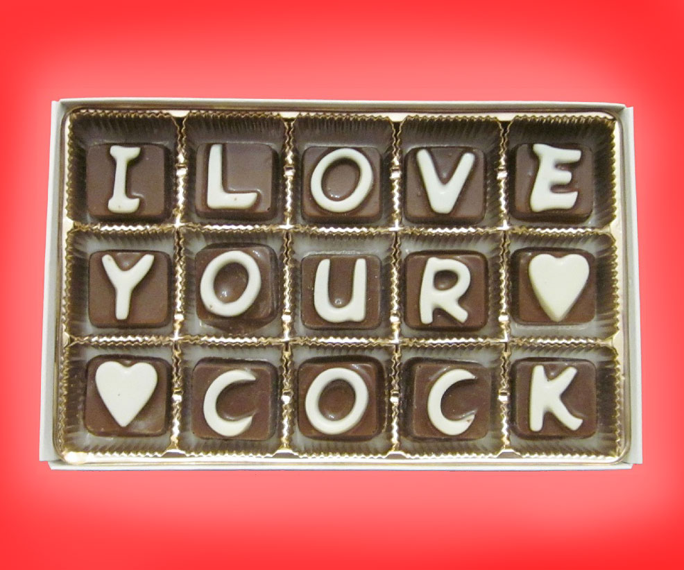Valentine’s Custom Chocolate Messages