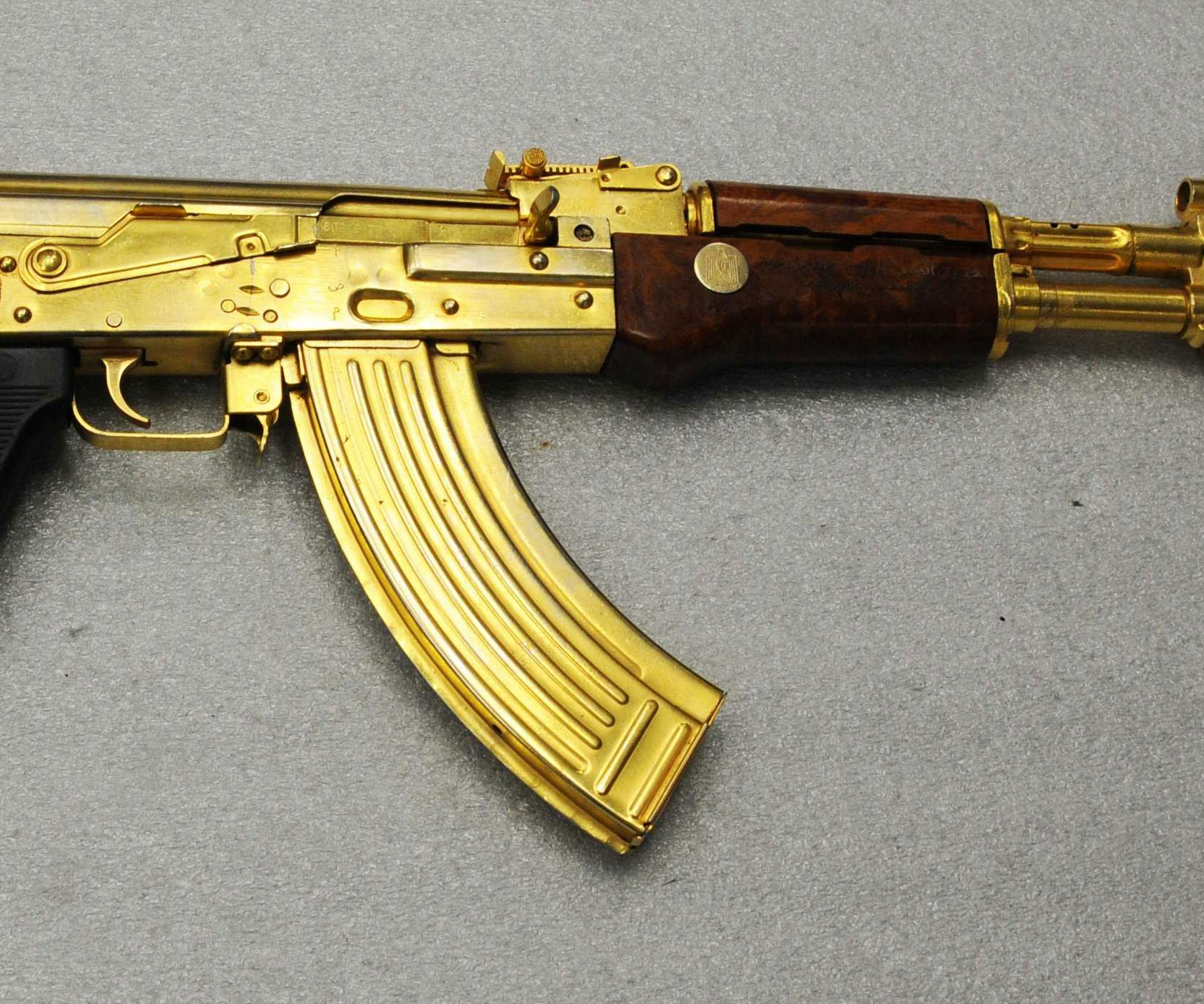 Versace Gold Ak 47 Rifle 1