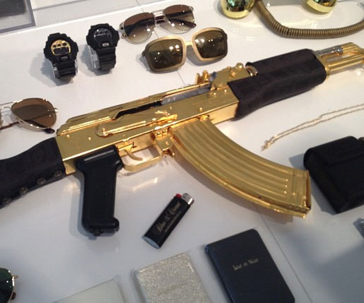Versace Gold AK-47 Rifle