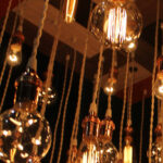 Vintage Light Bulbs Chandelier 2