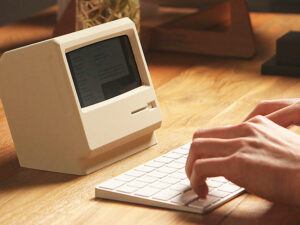 Vintage Macintosh iPhone Stand | Million Dollar Gift Ideas
