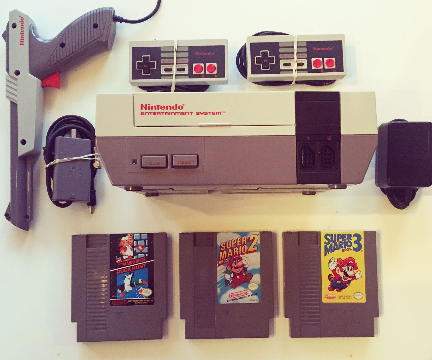 Vintage NES Console