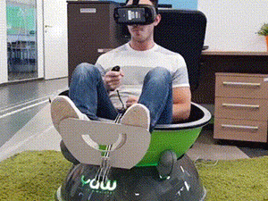 Virtual Reality Motion Simulator Chair | Million Dollar Gift Ideas