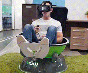 Virtual Reality Motion Simulator Chair