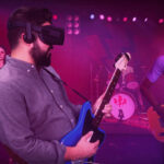 Virtual Reality Rock Band Game