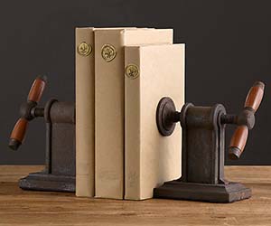 Vise Grip Bookends
