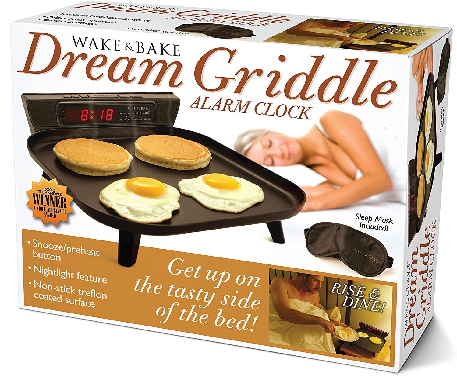 Wake & Bake Dream Griddle Alarm Clock