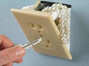 Wall Outlet Safe | Million Dollar Gift Ideas