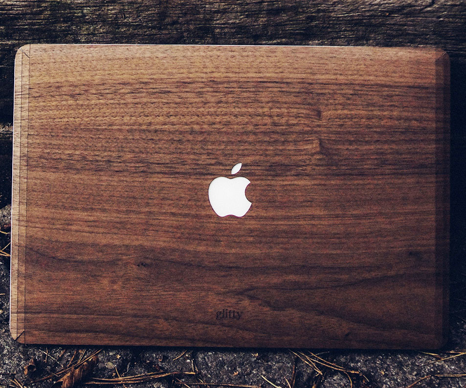 Walnut MacBook Cover