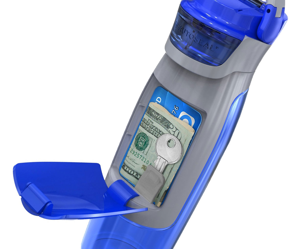 Water Bottle With Compartment