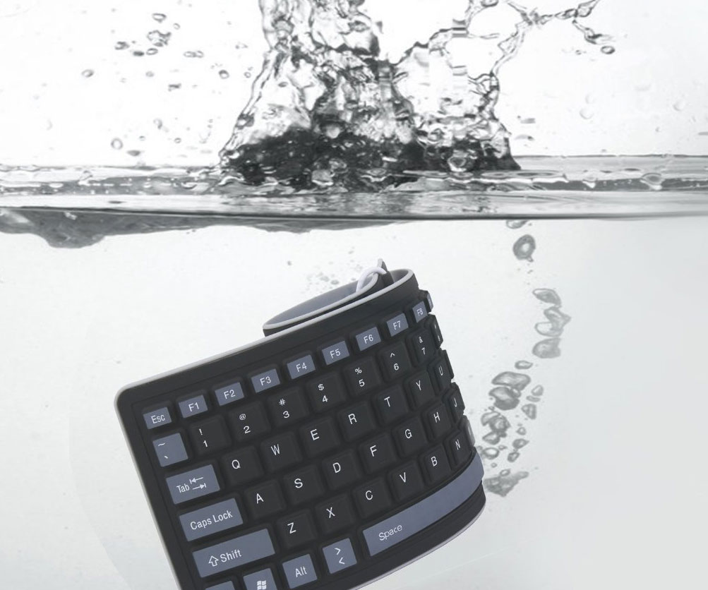 Waterproof Roll Up Keyboard