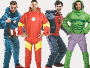 Wearable Superhero Sleeping Bags | Million Dollar Gift Ideas