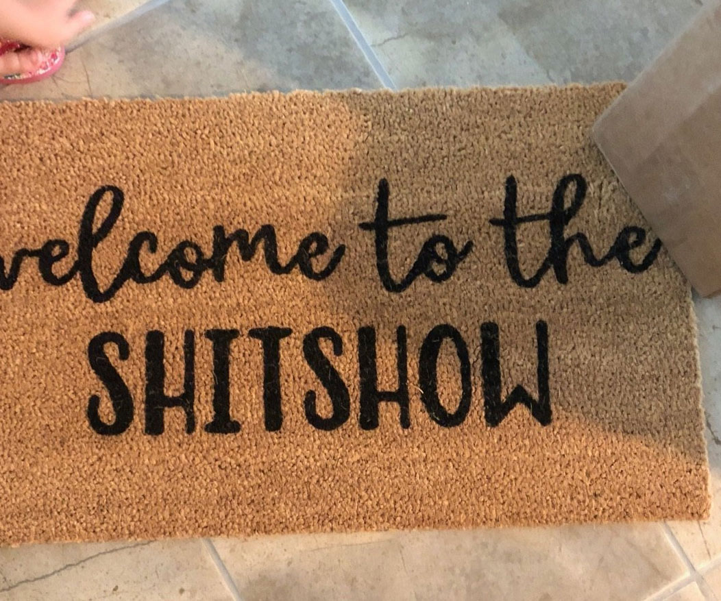 Welcome To The Shitshow Doormat 1