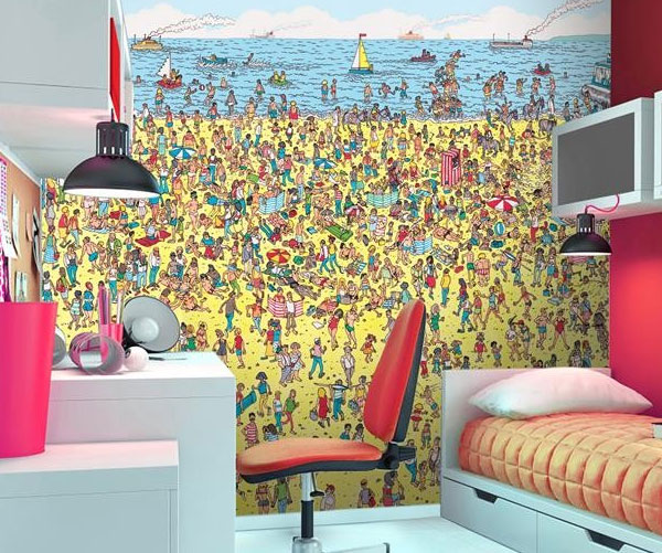 Where’s Waldo Mural